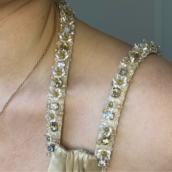 Designer Silk Cocktail Dress - Picture 10 of 14